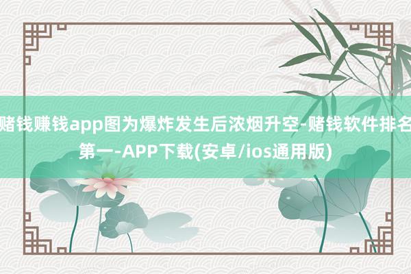 赌钱赚钱app图为爆炸发生后浓烟升空-赌钱软件排名第一-APP下载(安卓/ios通用版)